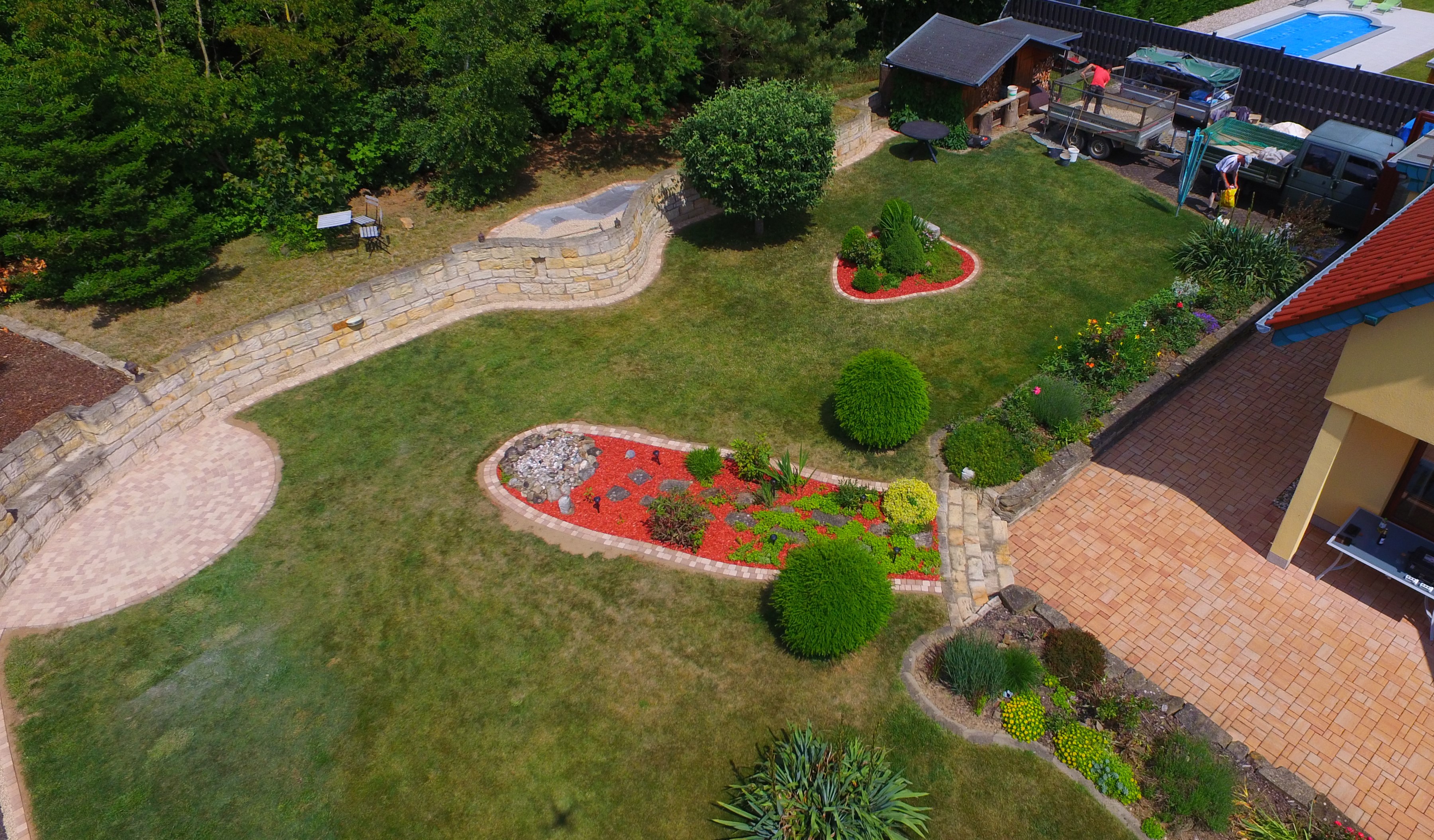 Drohnenaufnahme – MEY-Service Sky View